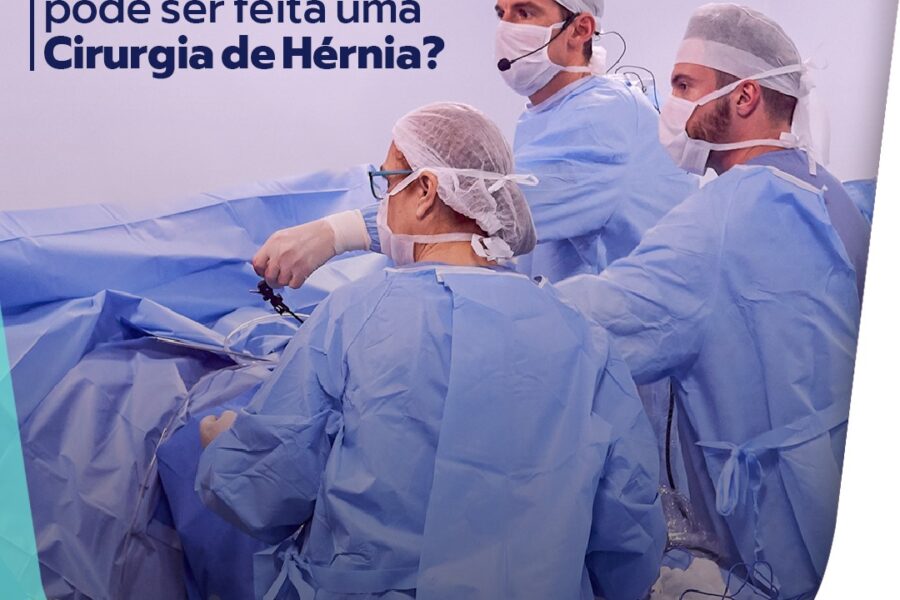 Com quais técnicas cirúrgicas pode ser feita uma cirurgia de hérnia?