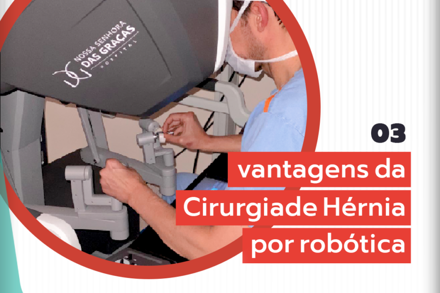 03 vantagens da cirurgia de hérnia por robótica