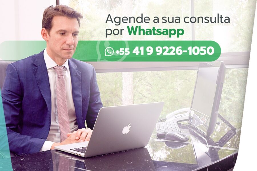 Agende a sua consulta por WhatsApp