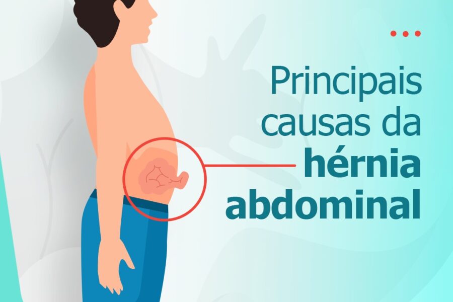 Principais causas da hérnia abdominal