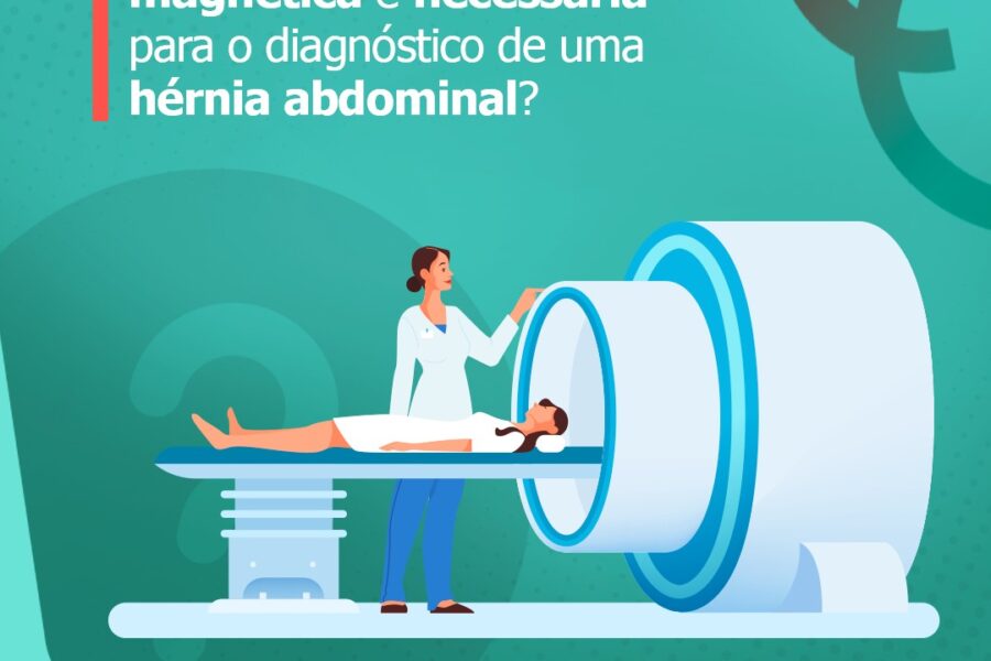 Quando a ressonância magnética é necessária para o diagnóstico de uma hérnia abdominal?